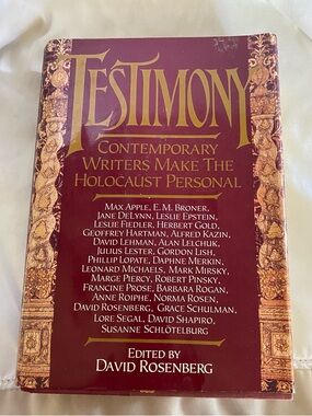 Classic Burgundy Hardcover Book - Testimony Collection